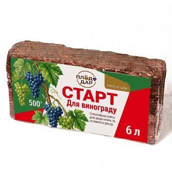 Субстрат СТАРТ для винограда 500 г (выход 6 л) &mdash; почвосмесь для укоренения черенков и саженцев DOSL-00142 фото