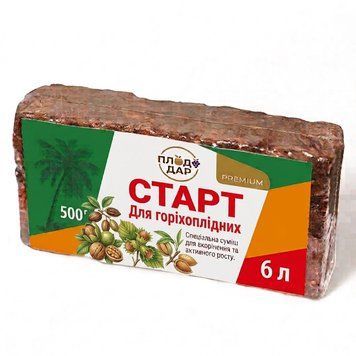 Субстрат СТАРТ для орехоплодных 500 г (выход 6 л) &mdash; почвосмесь для посадки и укоренения саженцев DOSL-00146 фото